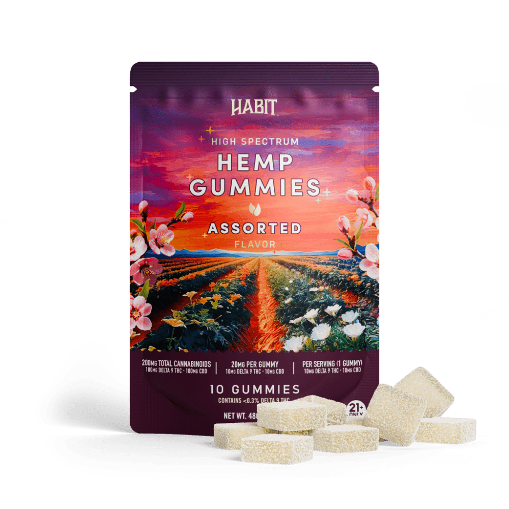 10mg Delta 9 + 10mg CBD Gummies β Assorted Flavors - Tree Spirit Wellness