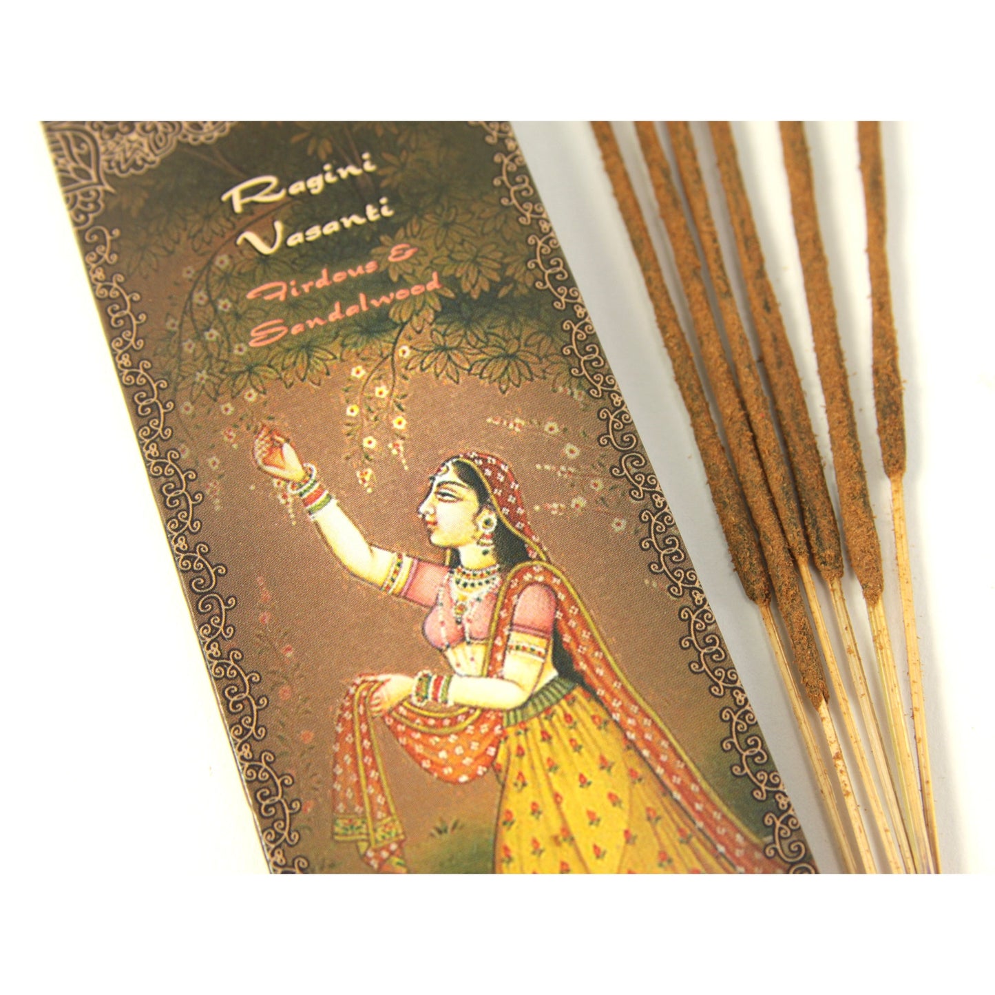 Prabhuji Incense Sticks Ragini Vasanti - Firdous and Sandalwood - Harmony