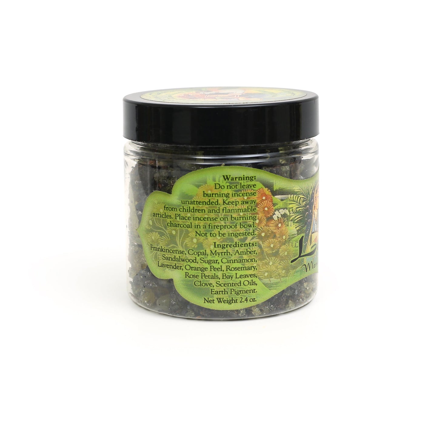 Prabhuji Resin Incense Lakshmi - Money and Prosperity - 2.4oz jar
