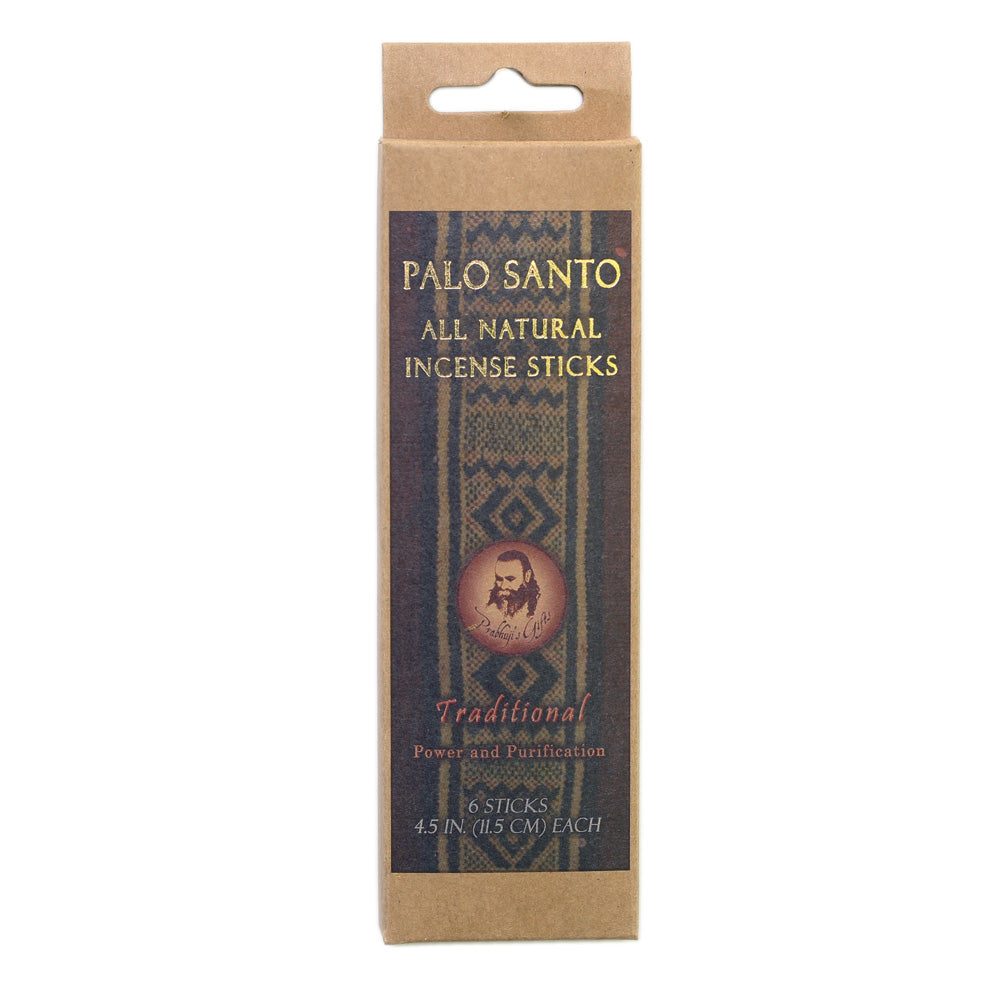 Palo Santo Traditional Incense Sticks - Power & Purification - 6 Incense Sticks - Wholesale and Retail Prabhuji's Gifts