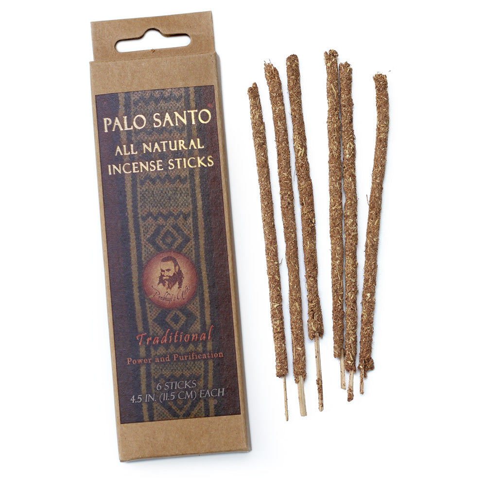 Palo Santo Traditional Incense Sticks - Power & Purification - 6 Incense Sticks - Wholesale and Retail Prabhuji's Gifts