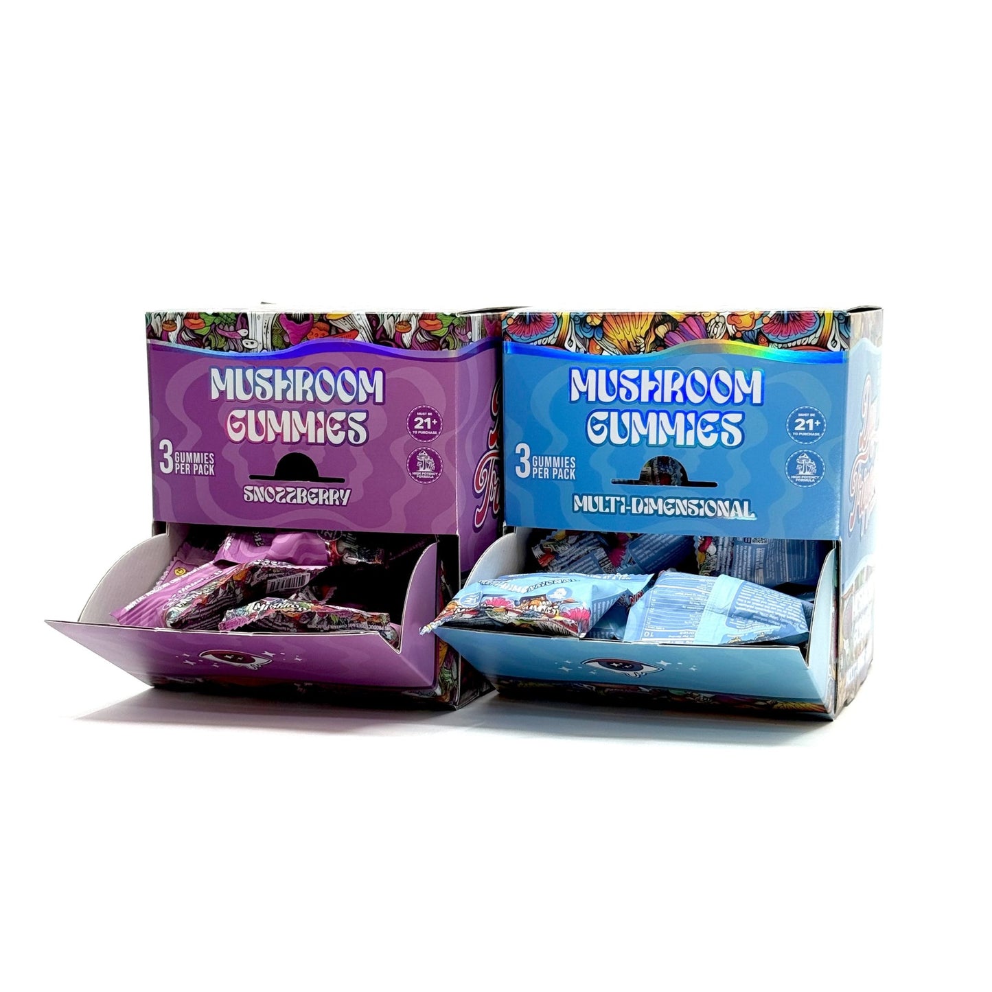 3ct Snozzberry Mushroom Gummies Case of 30 - Tree Spirit Wellness