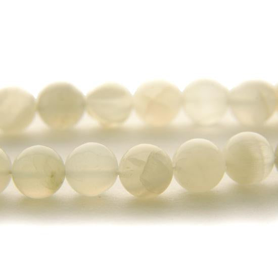 Prayer Mala Beads - Moon Stone - 108 Prayer Beads - Wholesale and Retail Prabhuji's Gifts