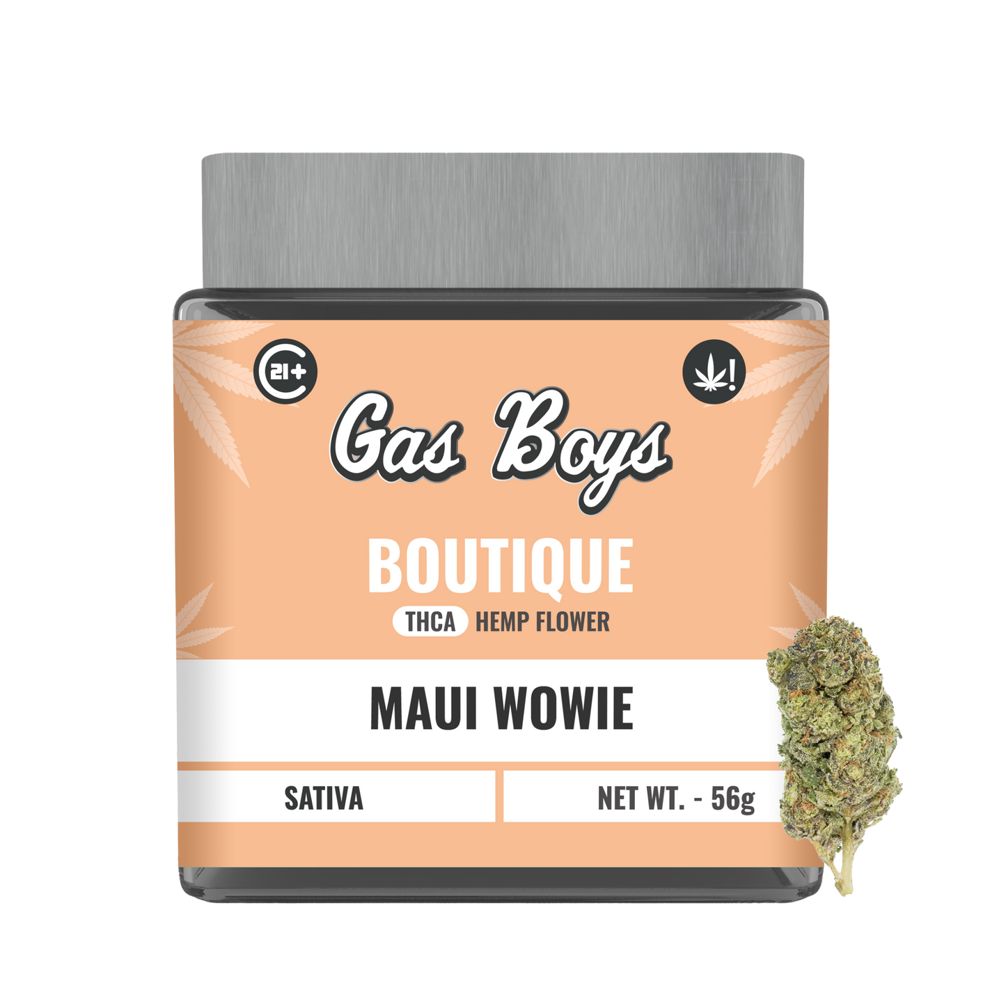 BOUTIQUE THCA FLOWER JAR - Maui Wowie - Sativa - 2oz - Tree Spirit Wellness