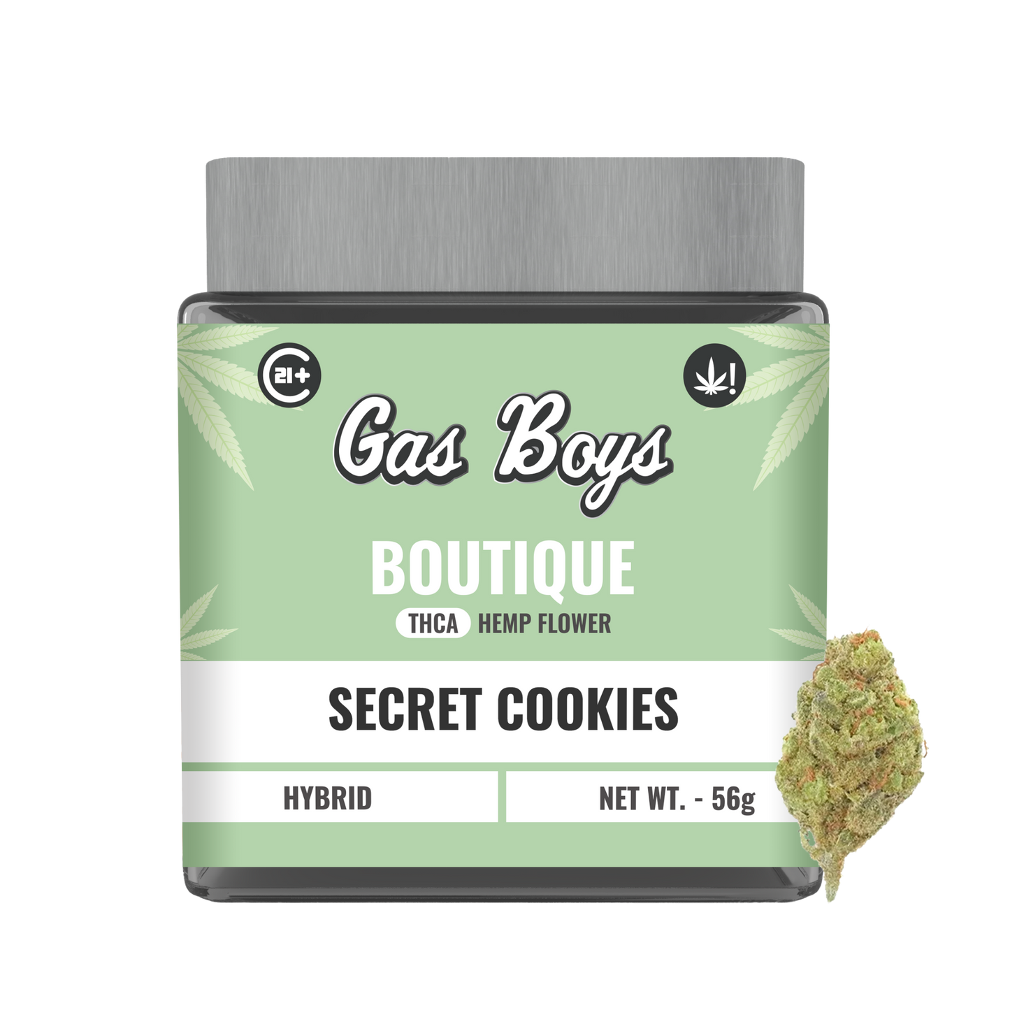 BOUTIQUE THCA FLOWER JAR - Secret Cookies - Tree Spirit Wellness