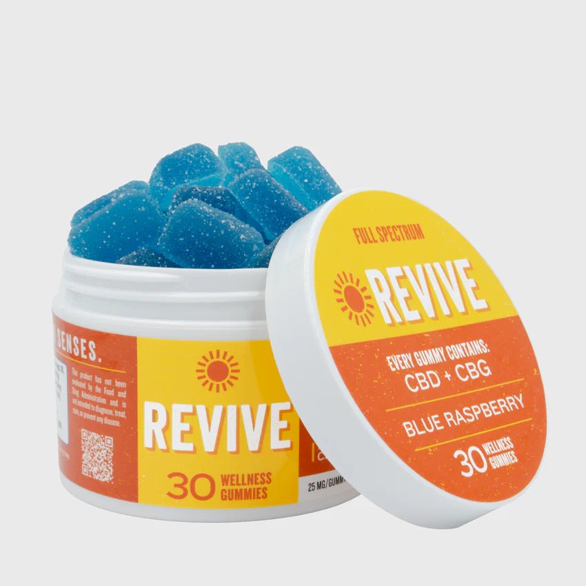 BakPak Revive Gummies CBD+CBG 30ct. (25mg/Gummy) - Tree Spirit Wellness