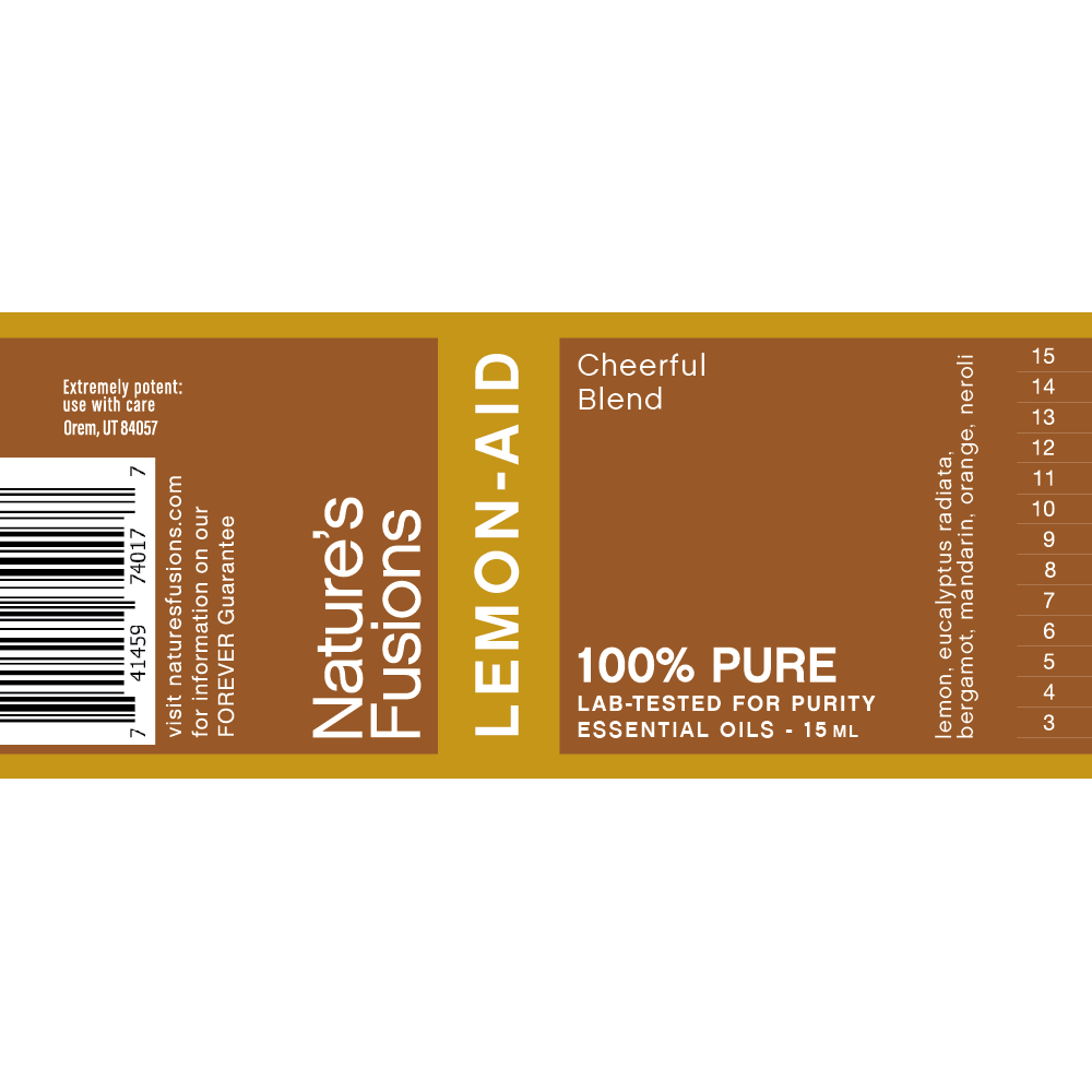Be Happy (Lemon - Aid) Essential oil BLENDS - 15ml - Tree Spirit Wellness