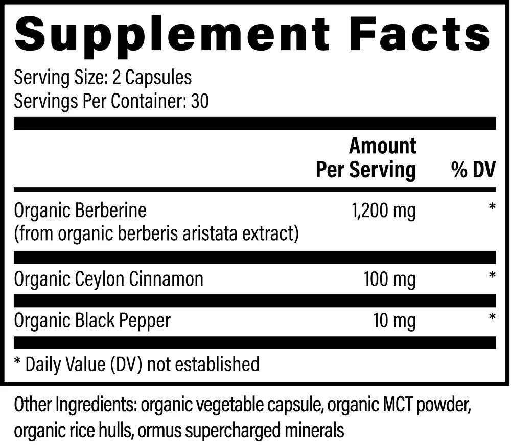 Berberine - Tree Spirit Wellness
