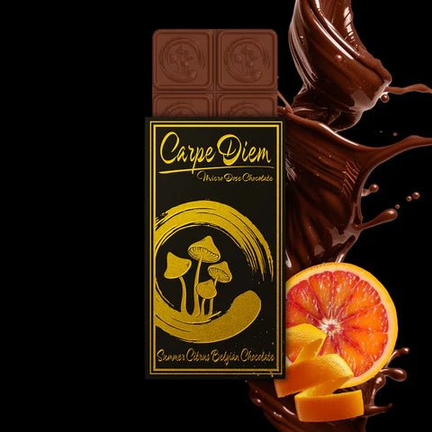Carpe Diem Chocolate Bar – Summer Citrus (Box of 6) - Tree Spirit Wellness