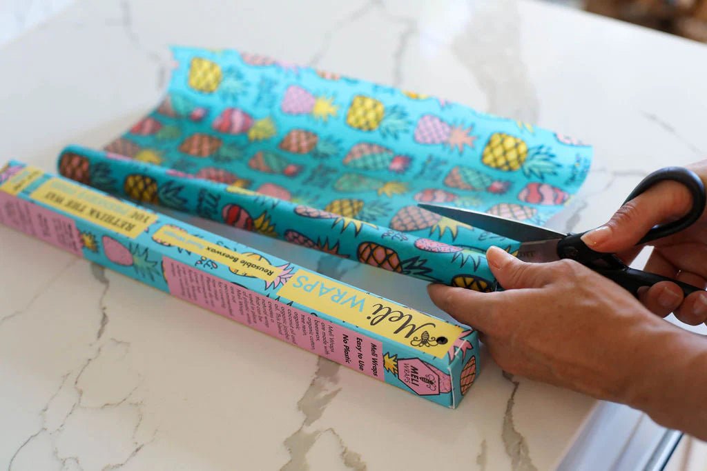 Bulk Beeswax Roll- Pineapple print - Tree Spirit Wellness