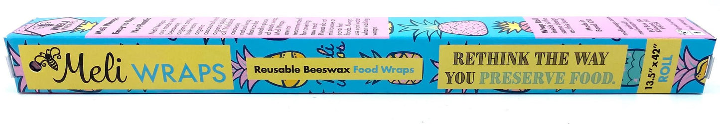 Bulk Beeswax Roll- Pineapple print - Tree Spirit Wellness