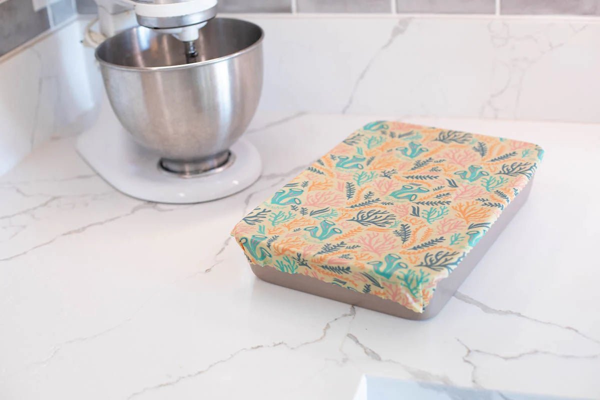 Bulk Beeswax Roll- Reef print - Tree Spirit Wellness