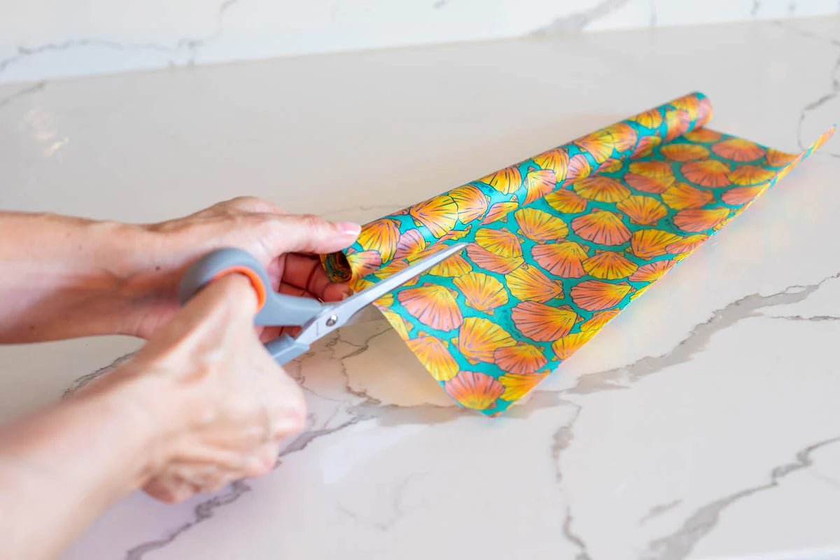 Bulk Beeswax Roll- Shells print - Tree Spirit Wellness