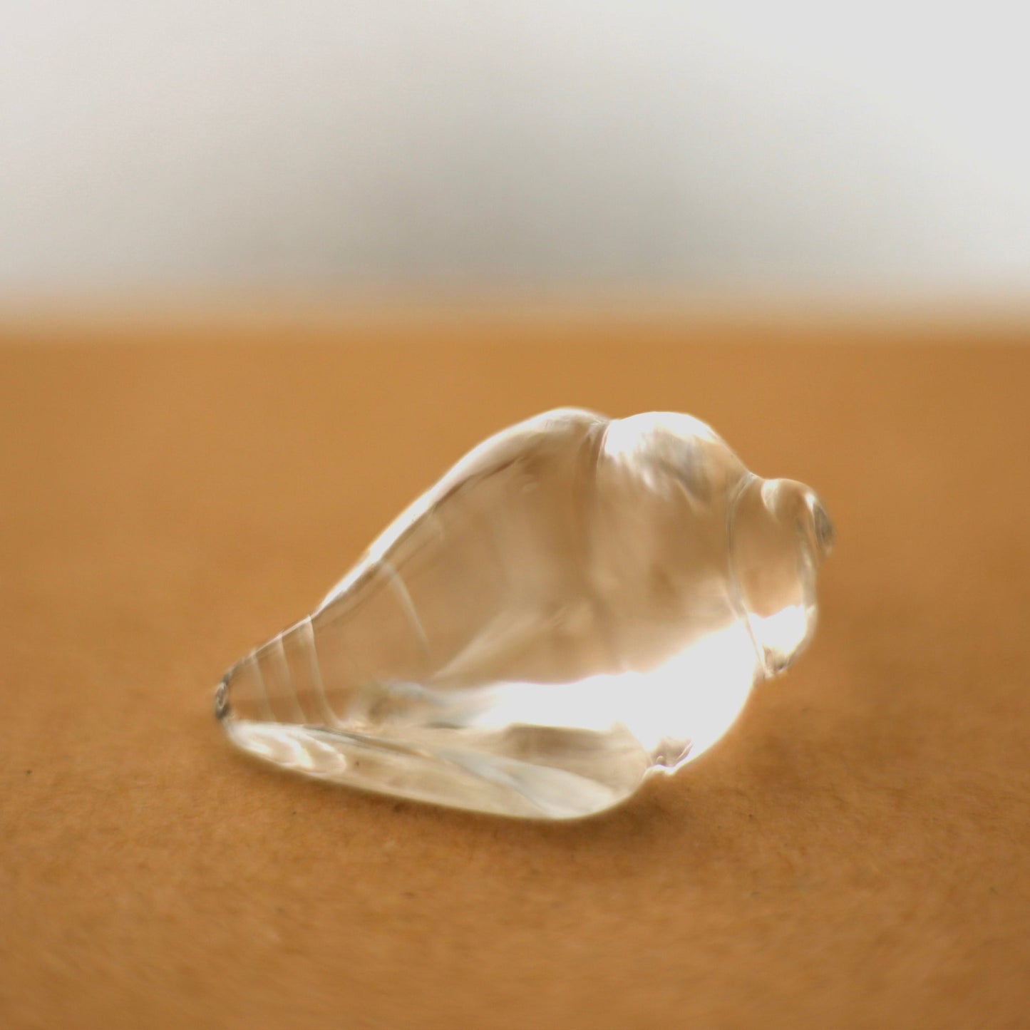 Prabhuji Spiritual Figurine - Miniature Conch Shell Shankha