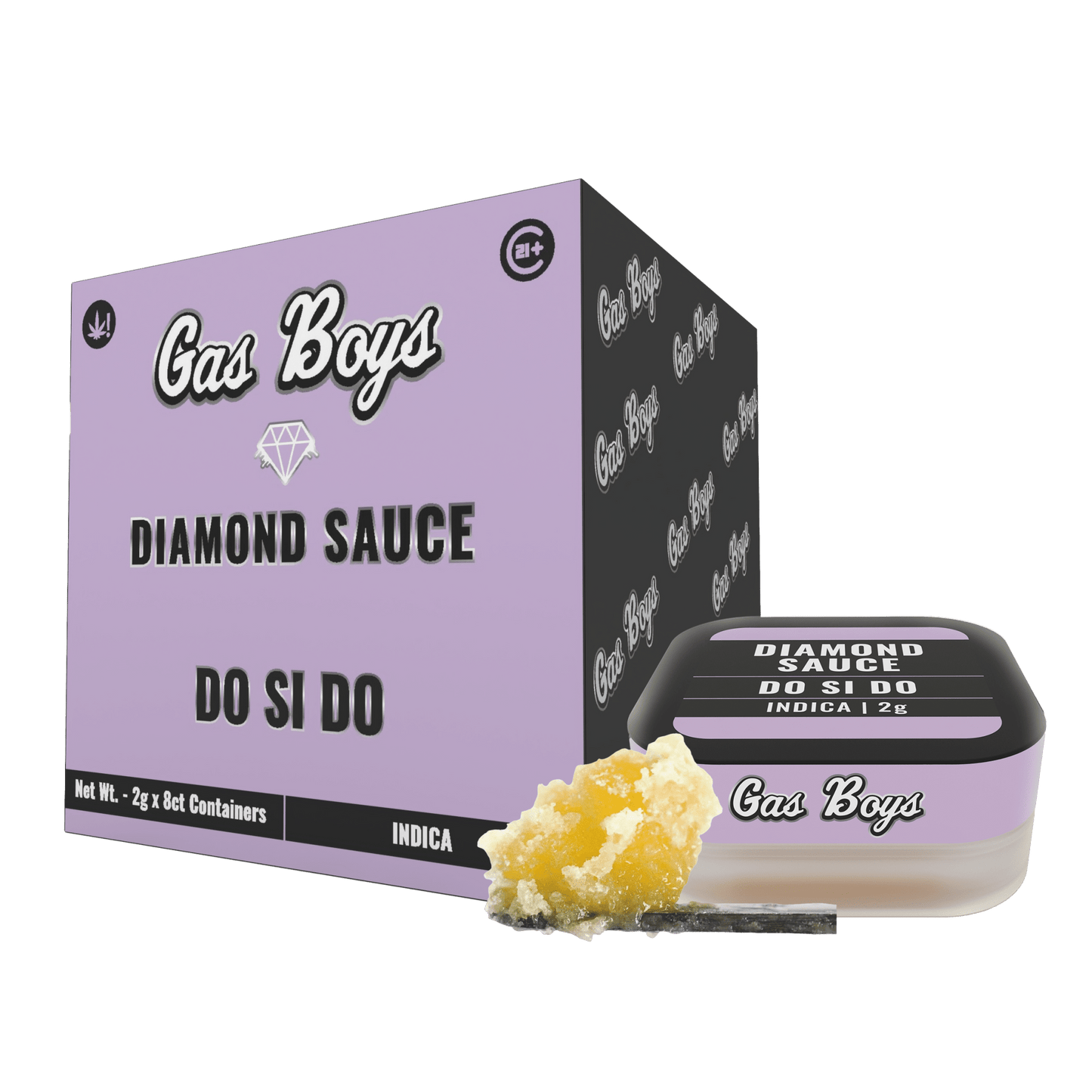 Do Si Do DIAMOND SAUCE CONCENTRATE - Indica (8ct) - Tree Spirit Wellness
