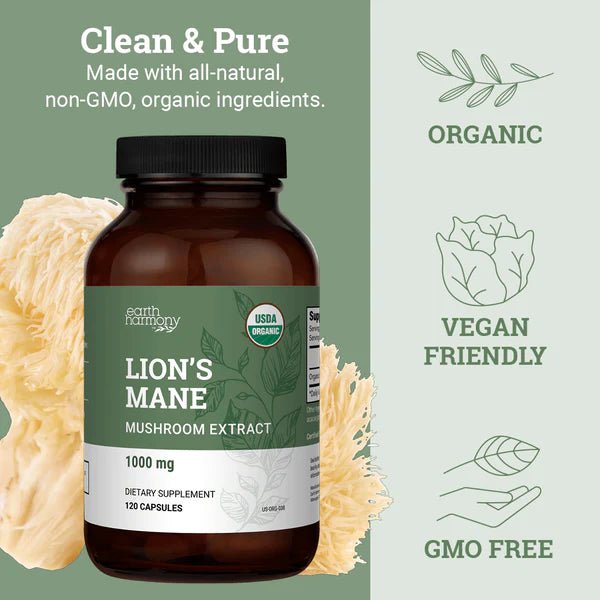 Earth Harmony - Lion's Mane - Tree Spirit Wellness