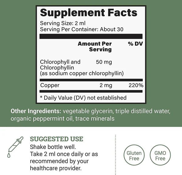 Earth Harmony - Liquid Chlorophyll - Tree Spirit Wellness