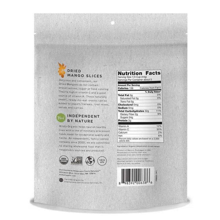 Fruit | Dried | Mango | Certified Organic | Sliced | 8 oz. - Tree Spirit Wellness