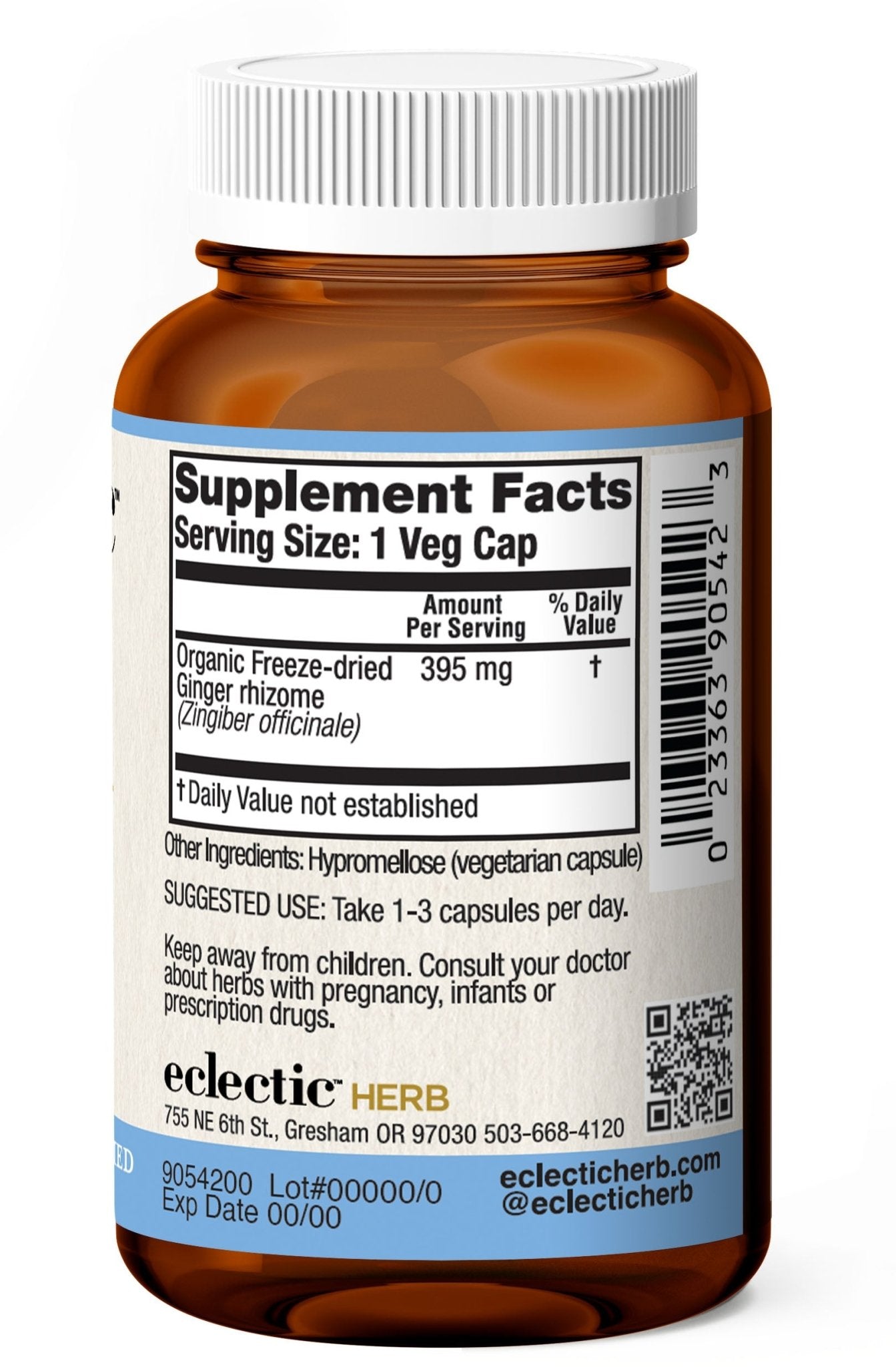GINGER CAPSULES - Tree Spirit Wellness