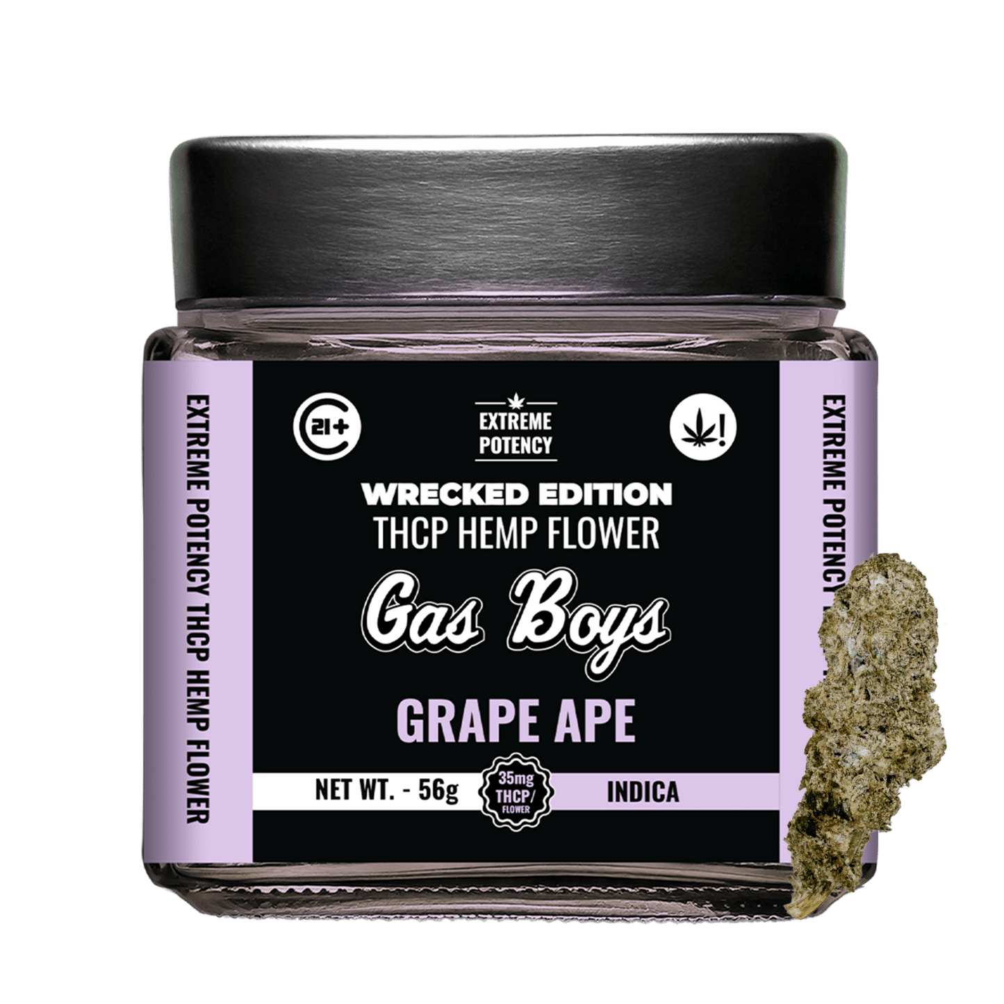 Grape Ape THCP Flower Jar - Indica - 2oz - Tree Spirit Wellness