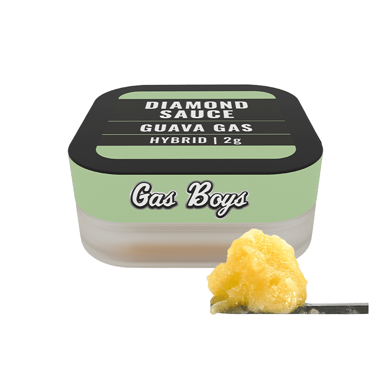 Guava Gas DIAMOND SAUCE CONCENTRATE - Hybrid (8ct) - Tree Spirit Wellness