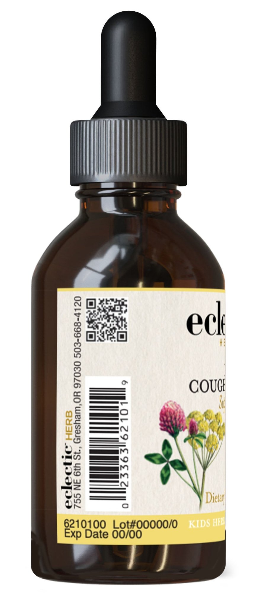 HERBAL COUGH ELIXIR KIDS - BLACKCHERRY - Tree Spirit Wellness