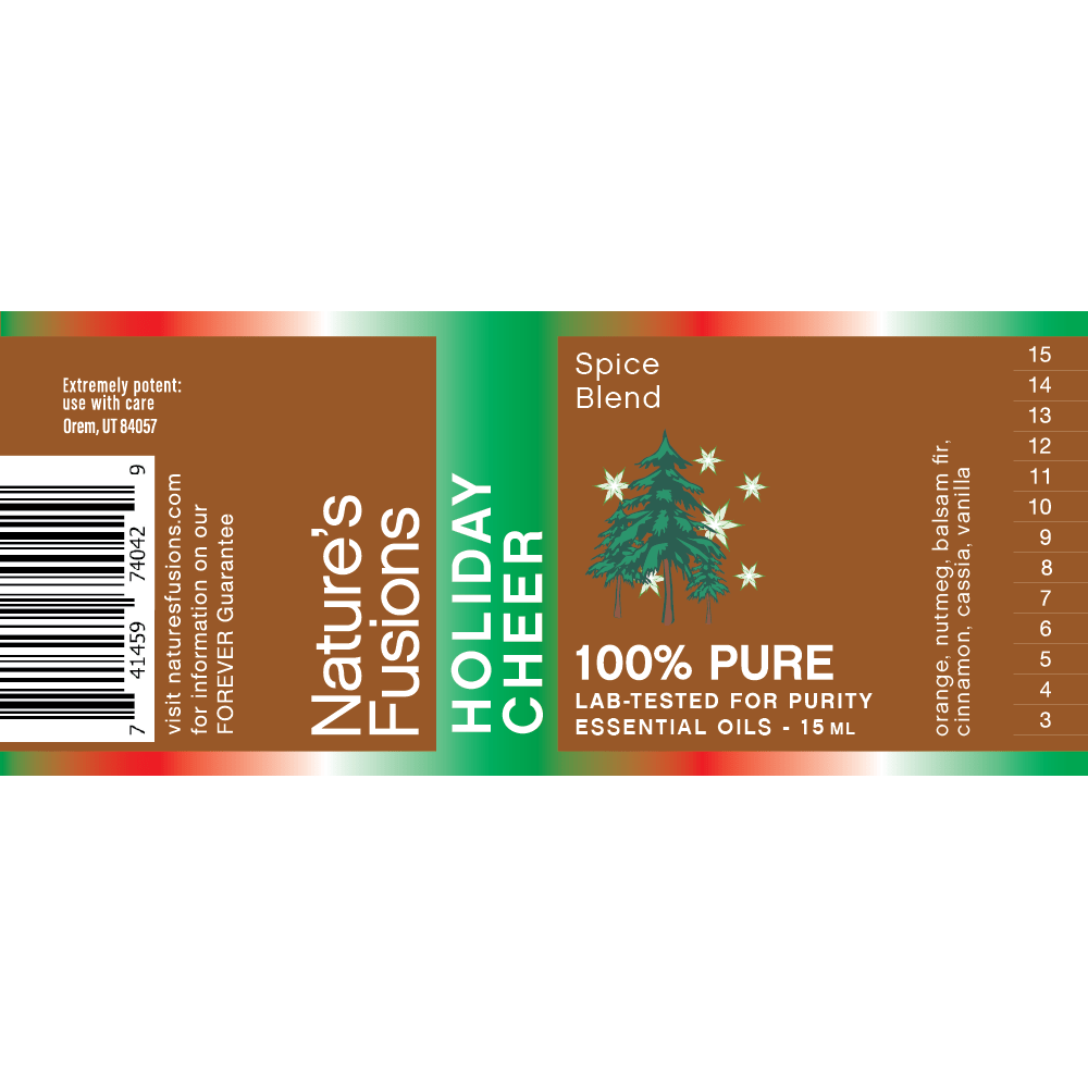 Holiday Cheer Essential Oil Blend - 15ml - Tree Spirit Wellness