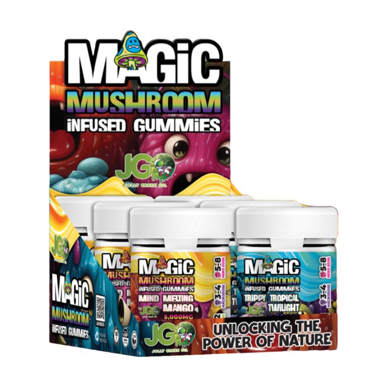 JGO Magic Mushroom Gummies (5 flavors and assorted) - Tree Spirit Wellness