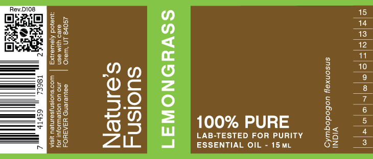 Lemongrass Essential oil - 15ml - Tree Spirit Wellness