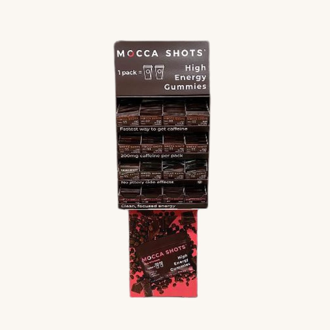 Mocca Shots display customized (25% OFF!) 16 boxes - Tree Spirit Wellness