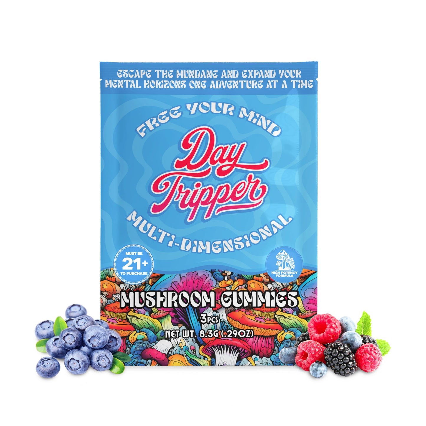 Multi - Dimensional Mushroom Gummies (Gravity Fed Display) - Tree Spirit Wellness