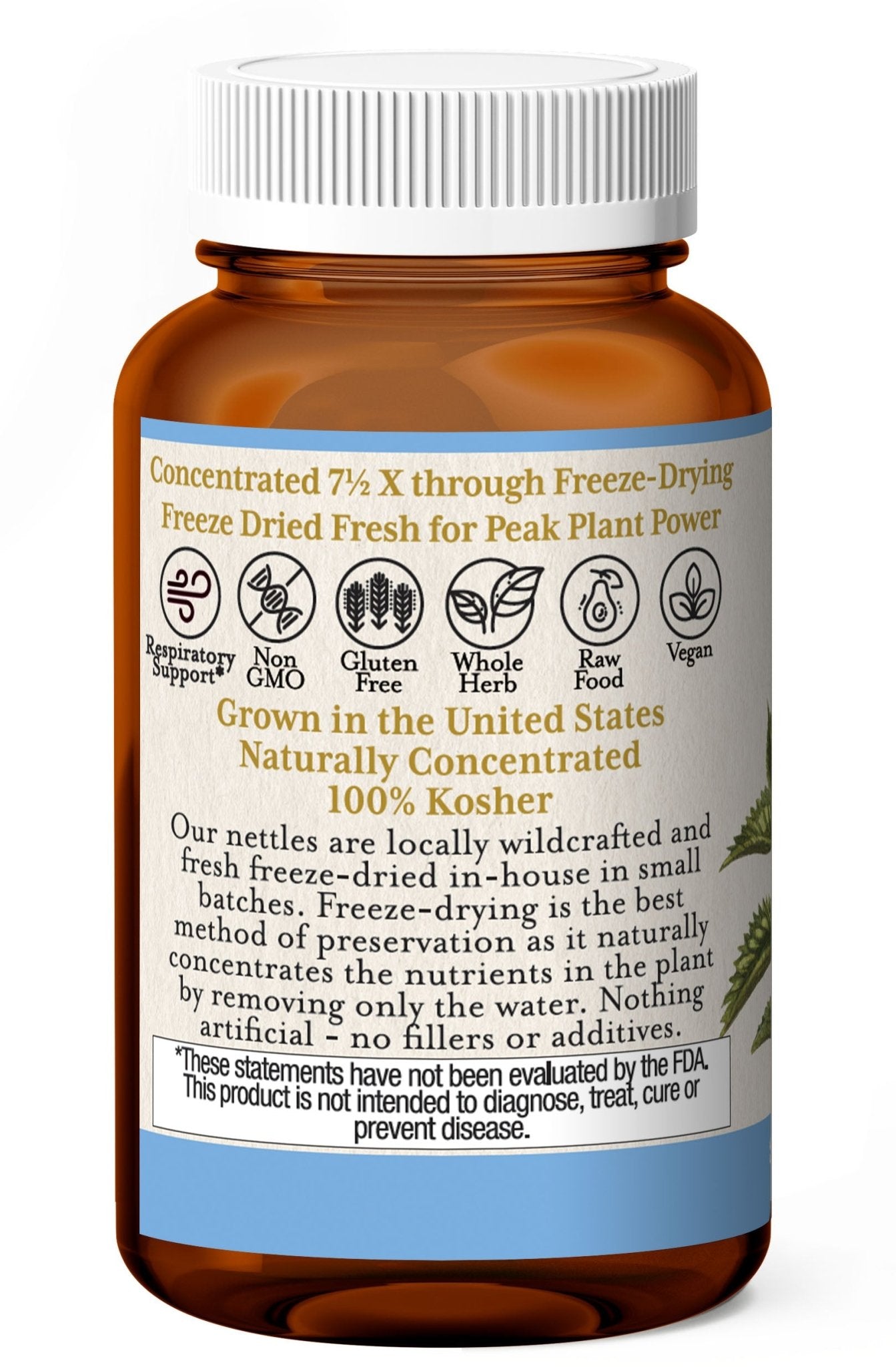 NETTLES LEAF CAPSULES - Tree Spirit Wellness