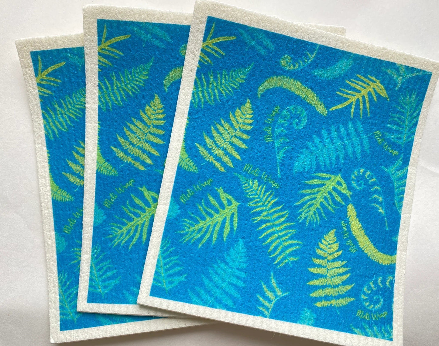 NEW Fern - Swedish Dish Cloth Sets - Tree Spirit Wellness