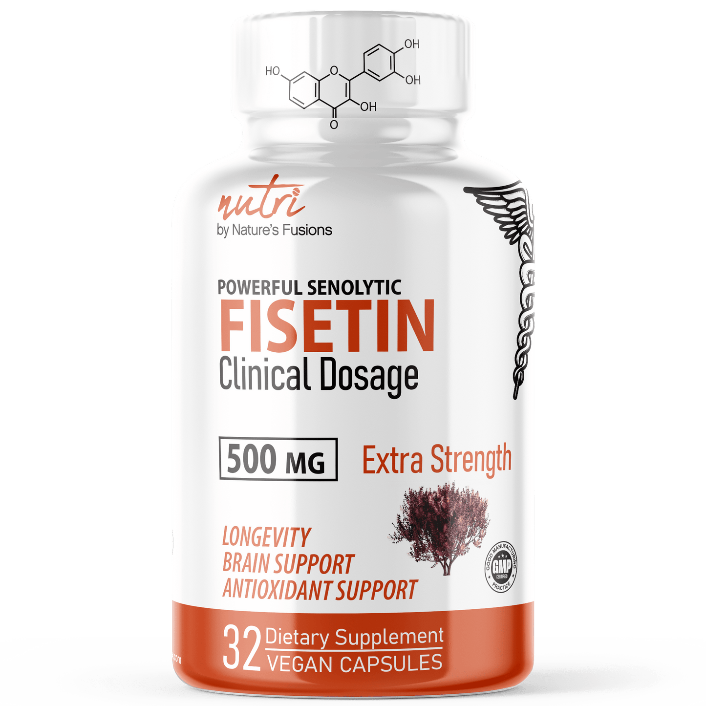 Fisetin 500 mg - 32ct - Essential oil - Tree Spirit Wellness