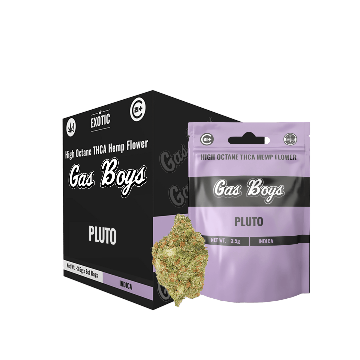 Pluto EXOTIC THCA FLOWER - Indica (8ct) - Tree Spirit Wellness