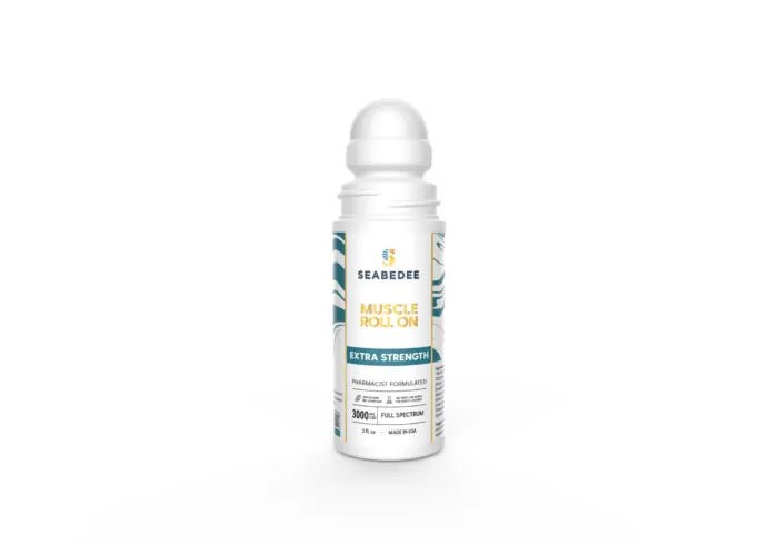 Seabedee Muscle Roll On Extra Strength 3000mg Cannabinoids - Tree Spirit Wellness