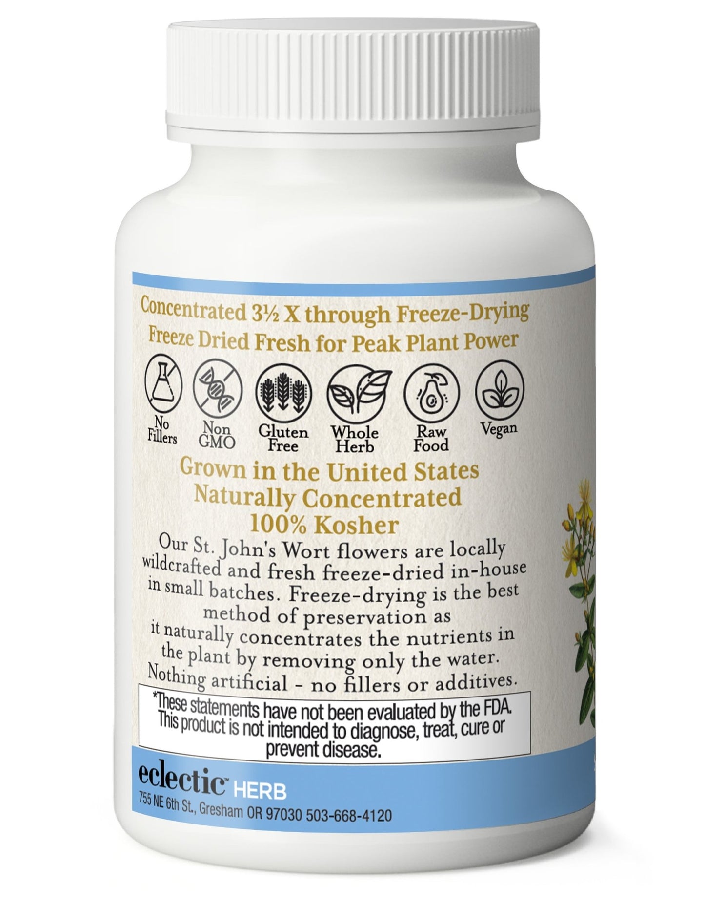 ST. JOHN'S WORT CAPSULES - Tree Spirit Wellness