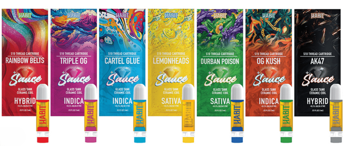 THCA 510 Cartridges – OG Kush 1G (Indica) - 10 Pack - Tree Spirit Wellness