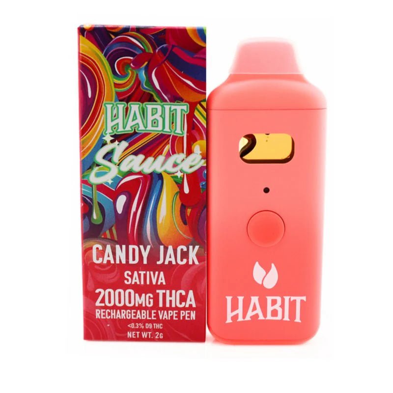 THCA Disposable Rechargeable Vape - Candy Jack 2g (Sativa) 10pk - Tree Spirit Wellness