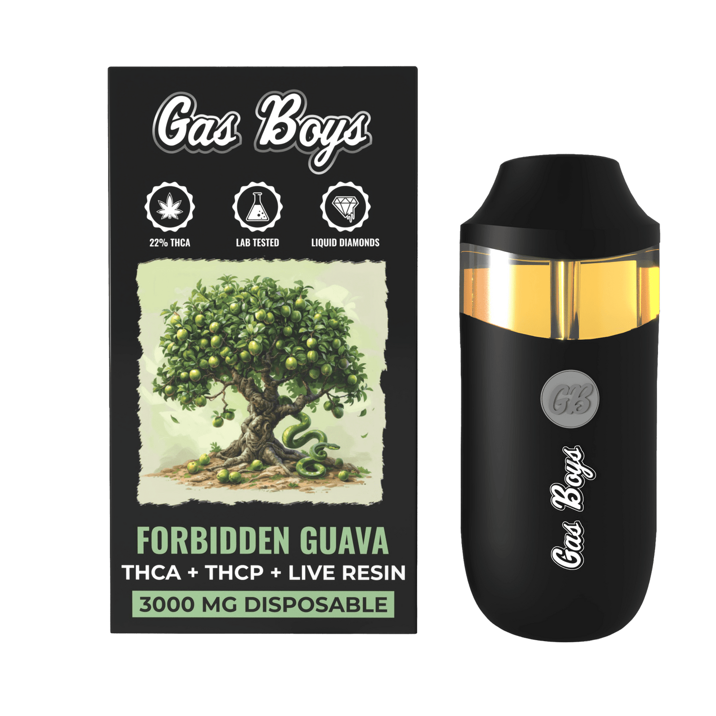 THCA DISPOSABLE VAPE - Forbidden Guava - 3000MG DISPOSABLE Hybrid (6 DEVICES) - Tree Spirit Wellness