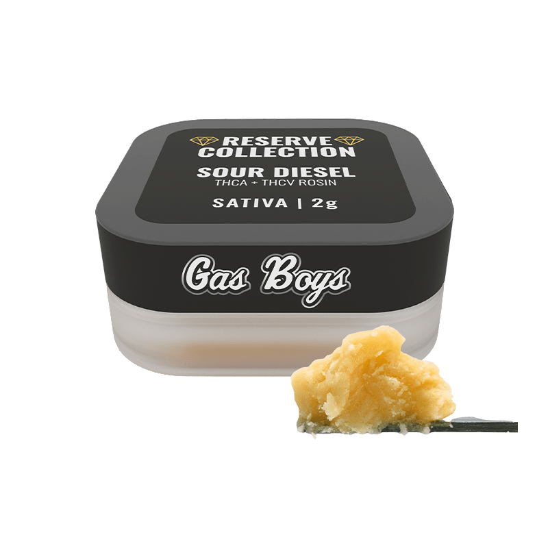 THCA + THCV Rosin - SOUR DIESEL - Sativa (8ct) - Tree Spirit Wellness