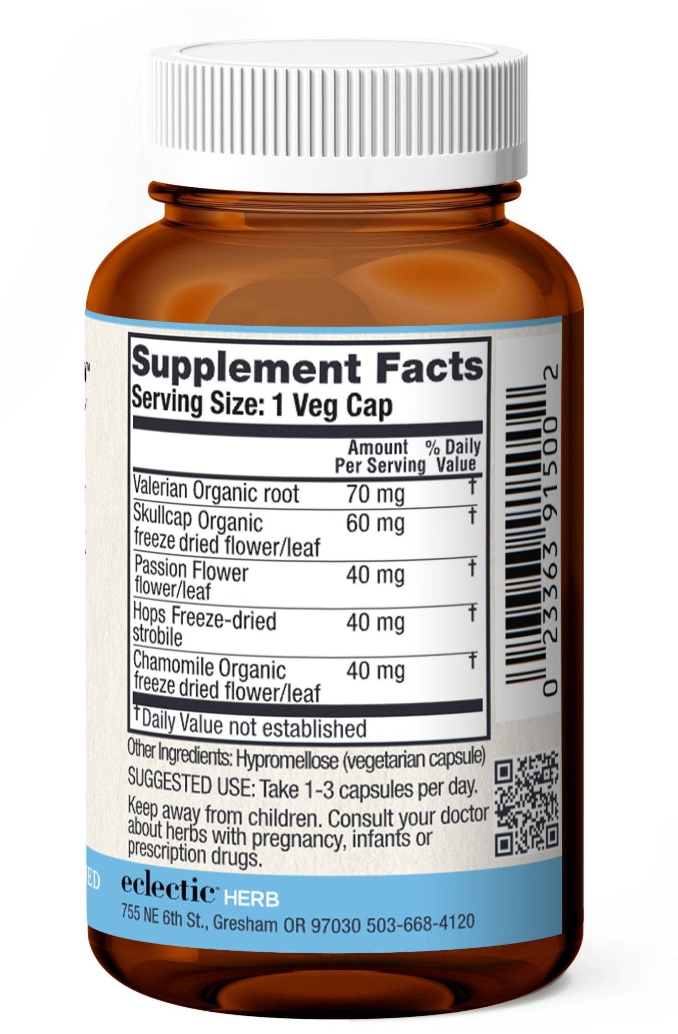 VALERIAN - PASSION FLOWER CAPSULES - Tree Spirit Wellness