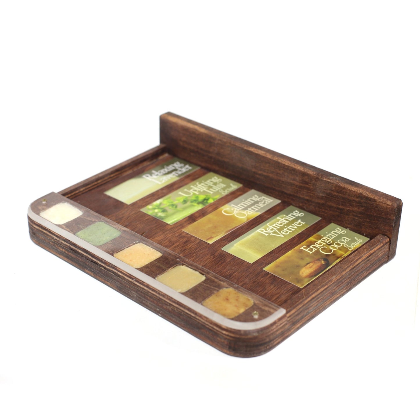 Wholesale Opening Bundle - Saucha Natural Soap - Display Rack with 5 - Products Variety - 25 Packs - Tree Spirit Wellness