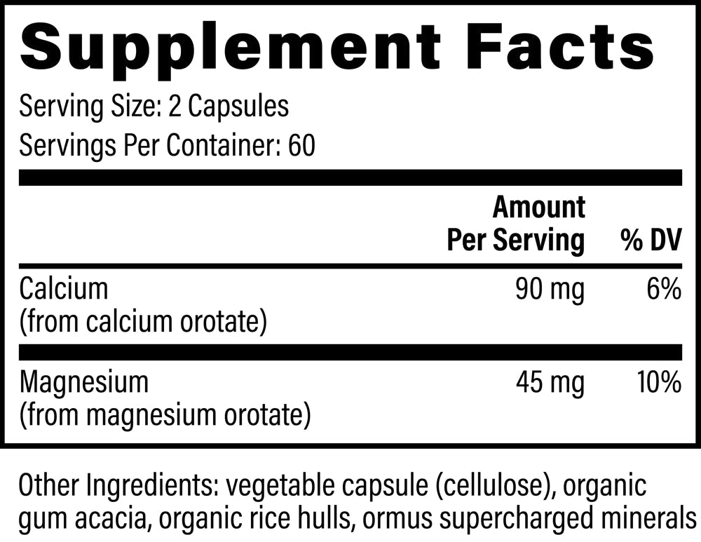 Calcium & Magnesium - Tree Spirit Wellness