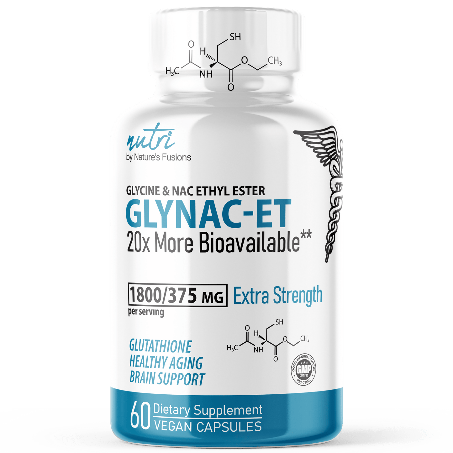 GlyNAC-ET 375mg Extra Strength - 60ct - Tree Spirit Wellness