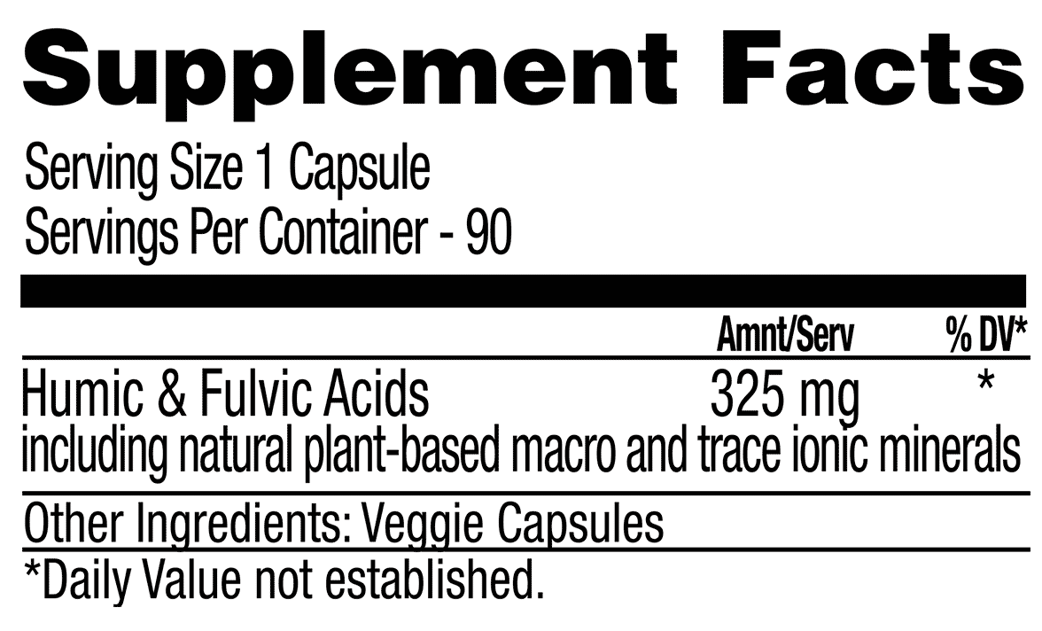 Humic & Fulvic - Tree Spirit Wellness