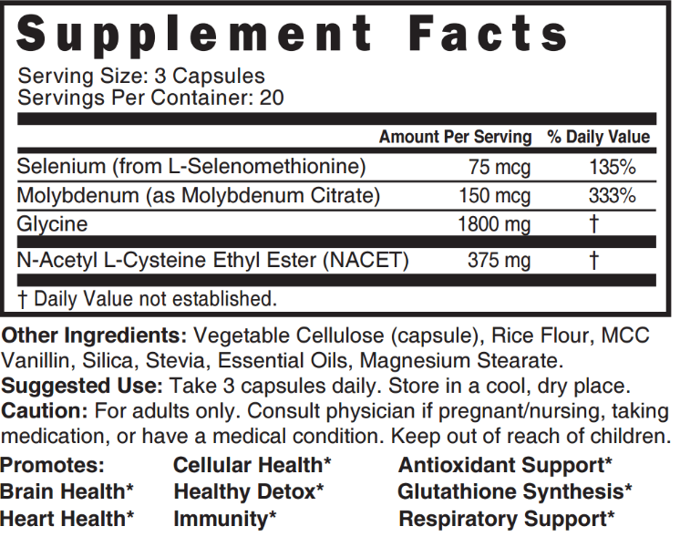 Neuro-NAC 375mg - Tree Spirit Wellness