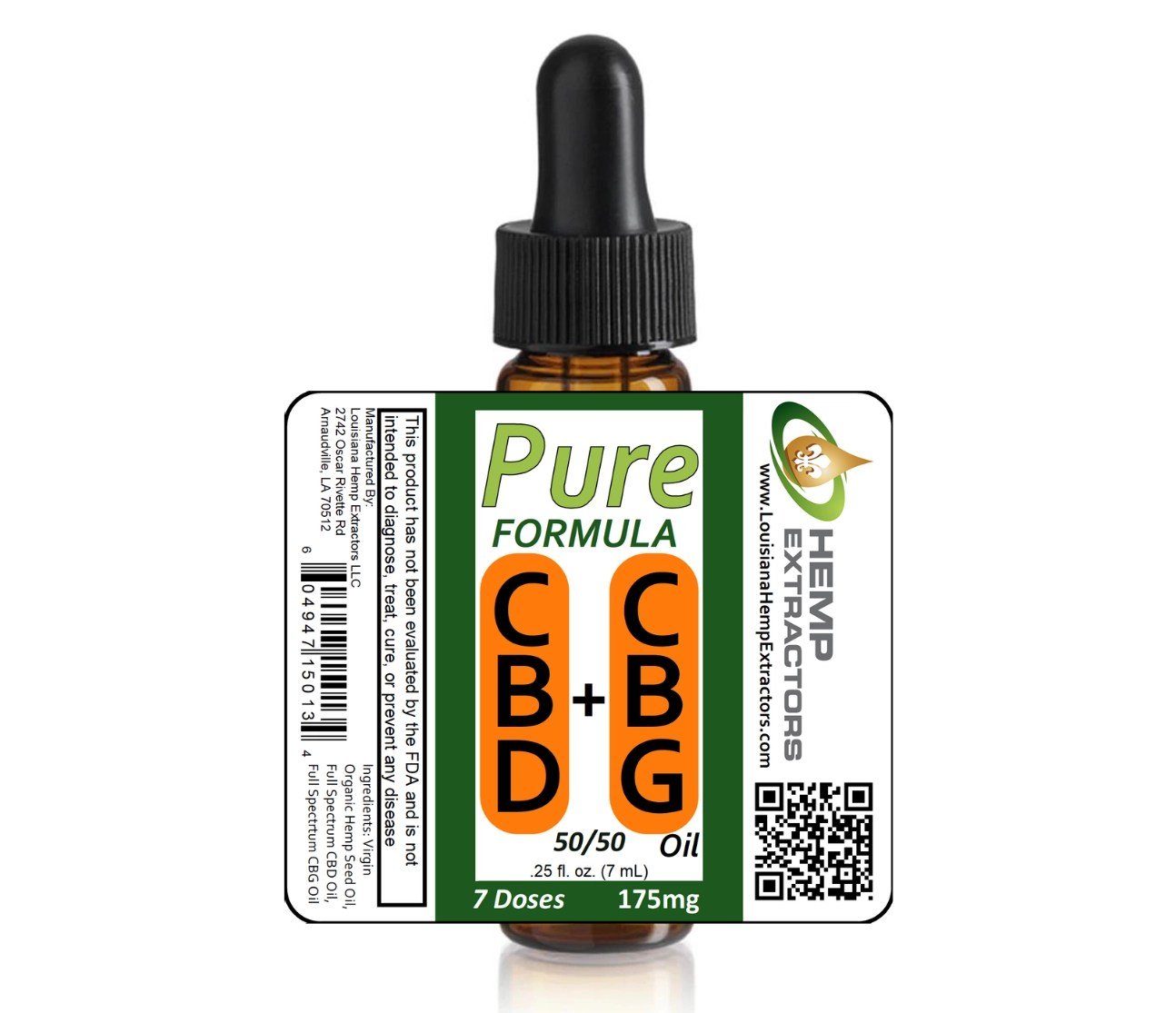 Pure Formula CBD+CBG - Tree Spirit Wellness