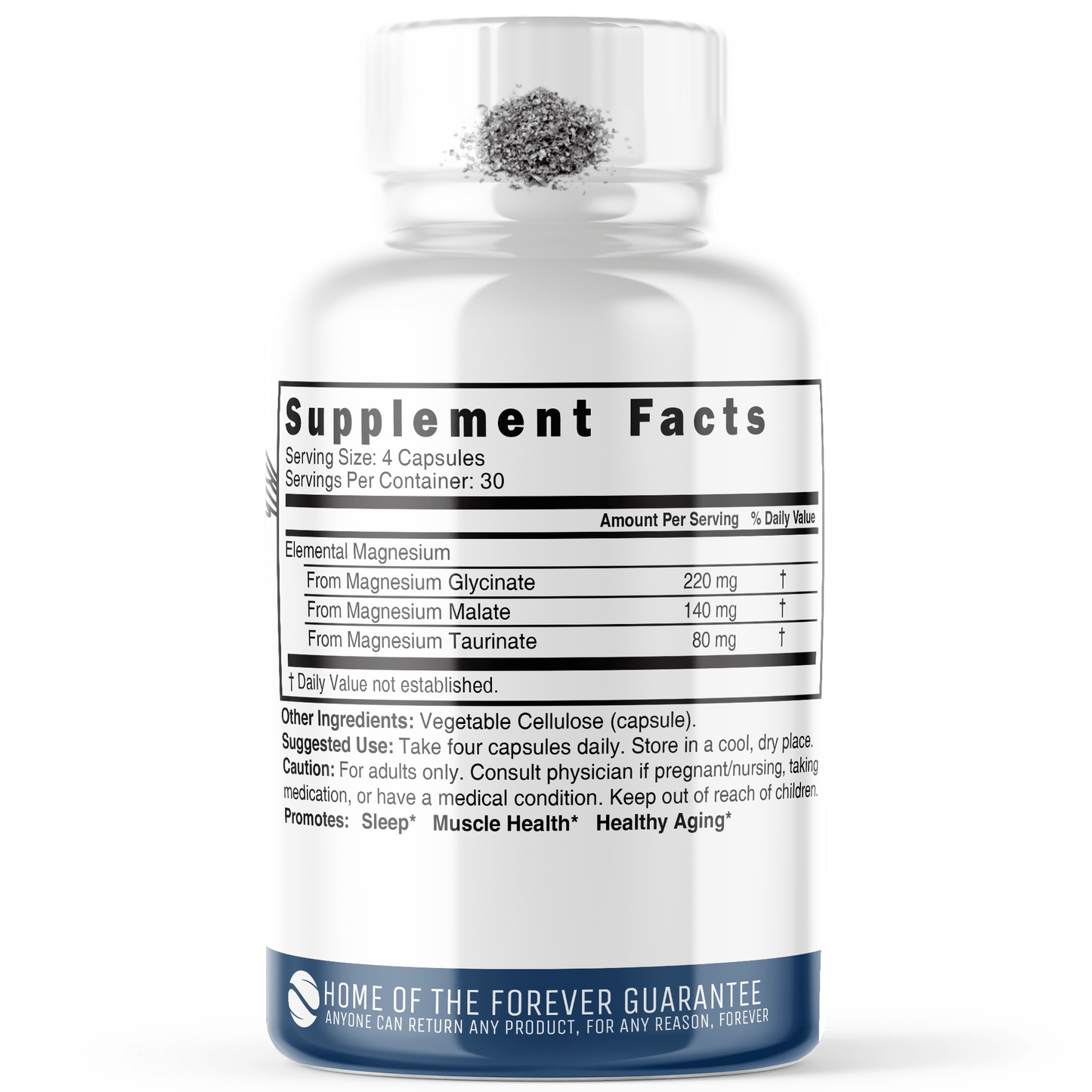 Triple Magnesium (Glycinate, Malate, Taurinate) - Tree Spirit Wellness