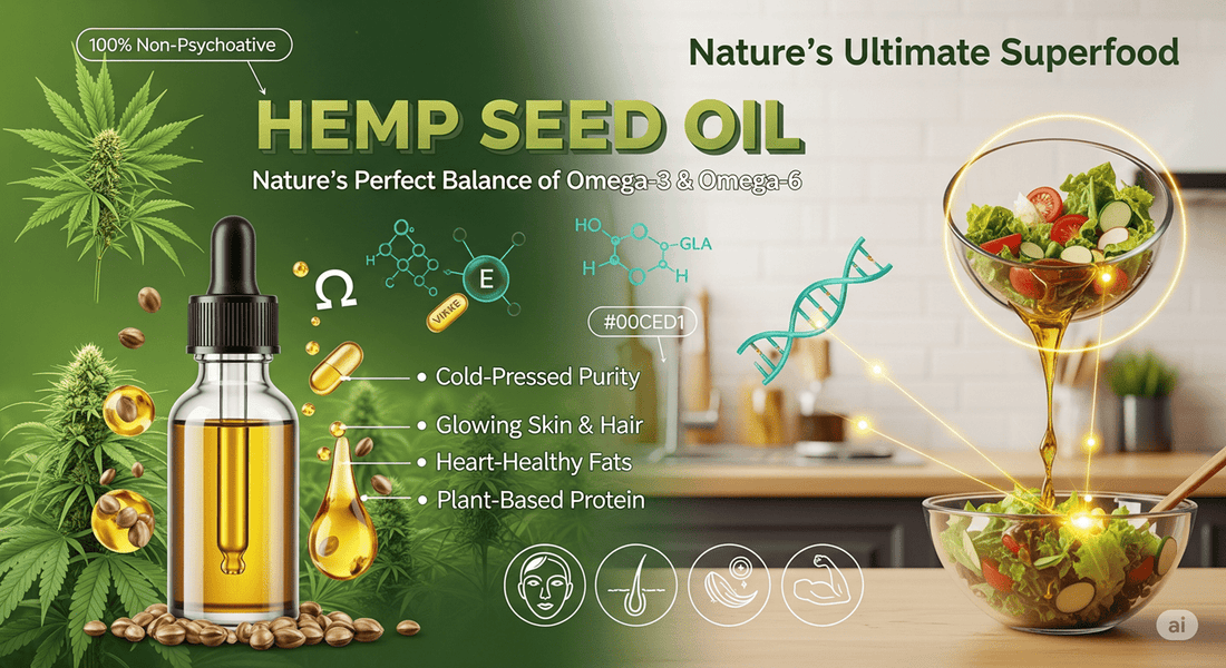 🌿 Hemp Seed Oil: The Ultimate Superfood for Health & Wellness - Tree Spirit Wellness